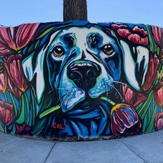 Dog Park Mural